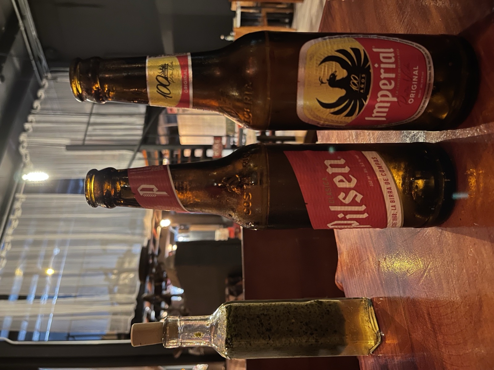 インペリアルとピルセンの2本