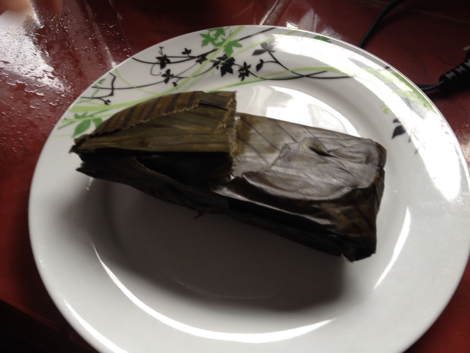 Tamales envueltos en hoja de plátano