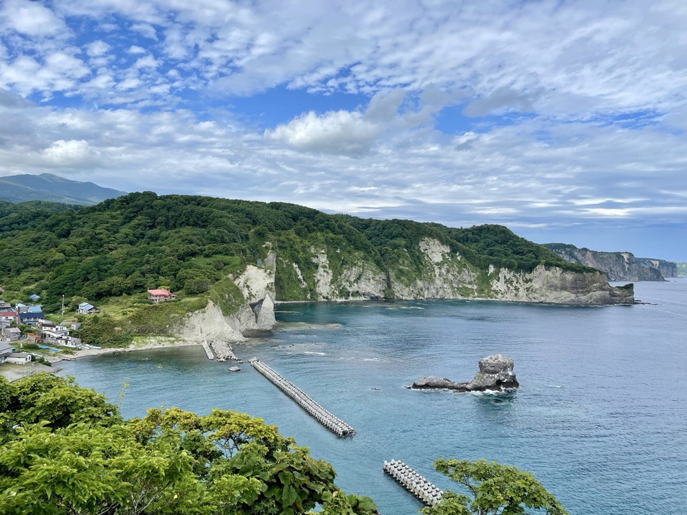 積丹半島の海岸
