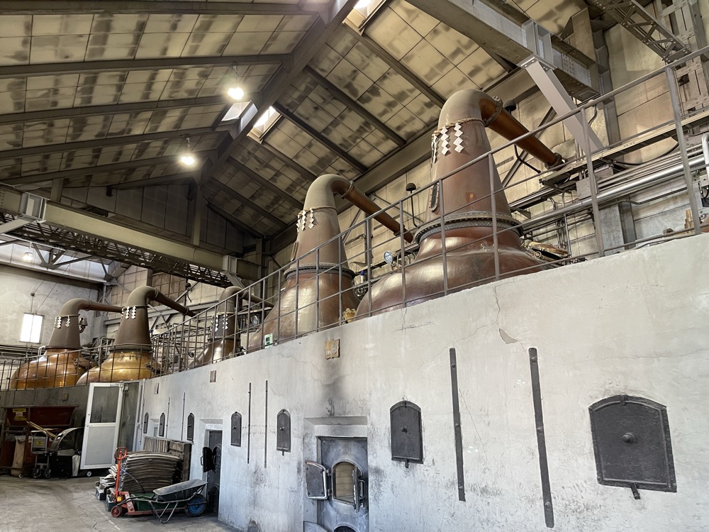 ニッカ余市のポットスチル