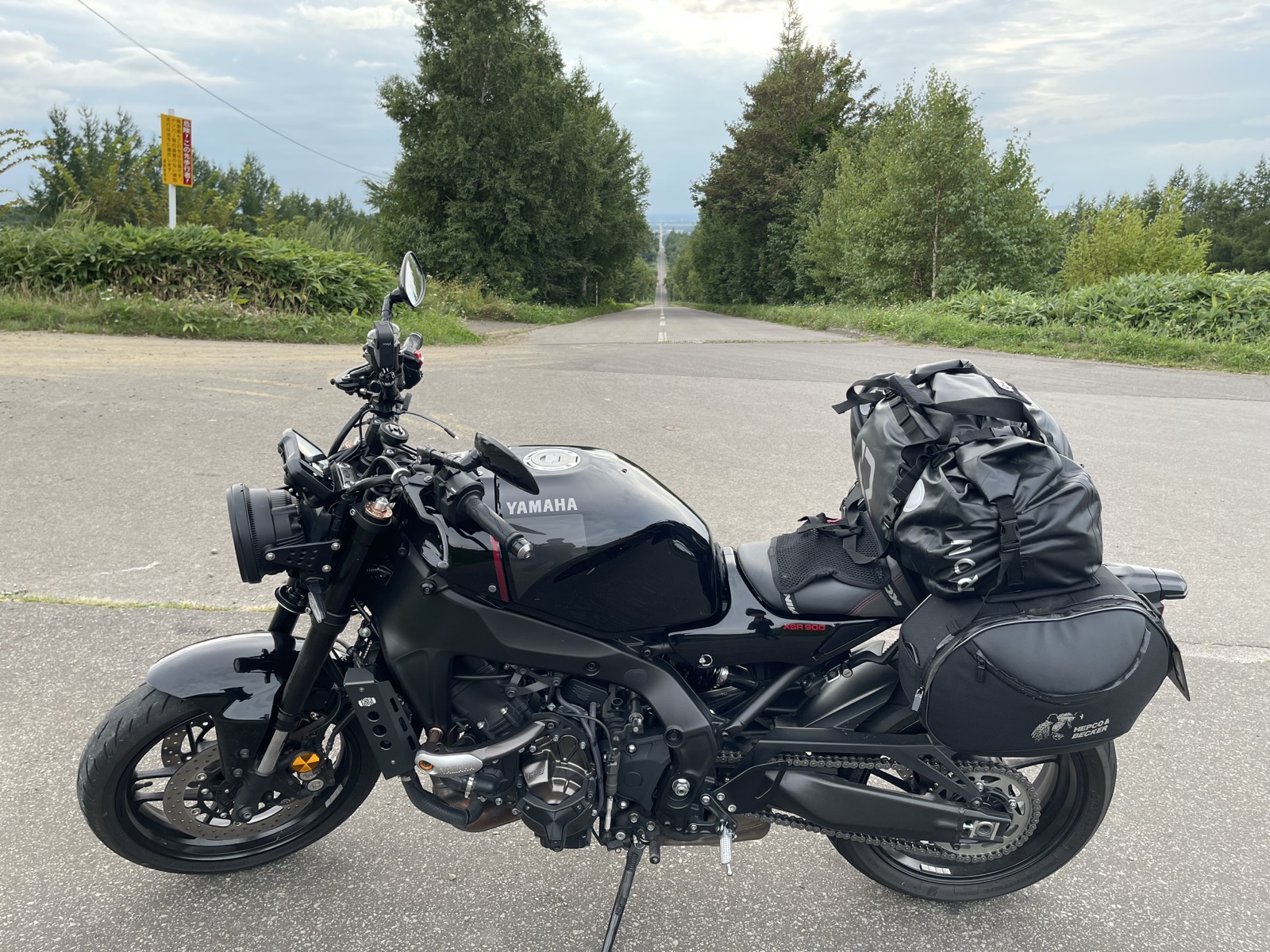 天に続く道とXSR900