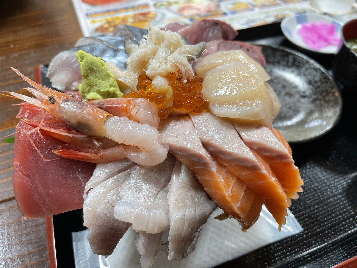 苫小牧の海鮮丼