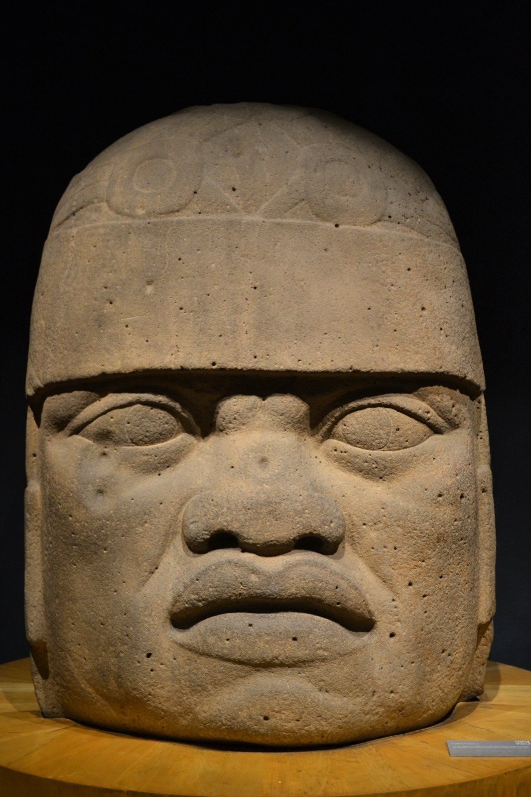 オルメカの巨頭石像