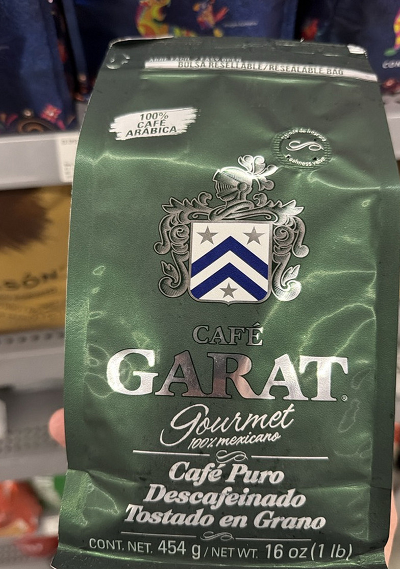 ウォールマートのコーヒー棚