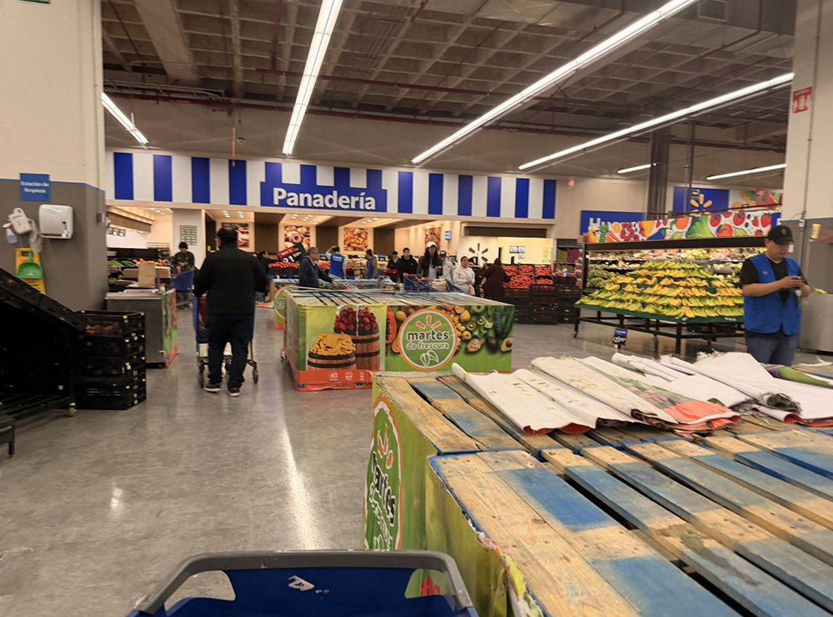 ウォールマートの内部