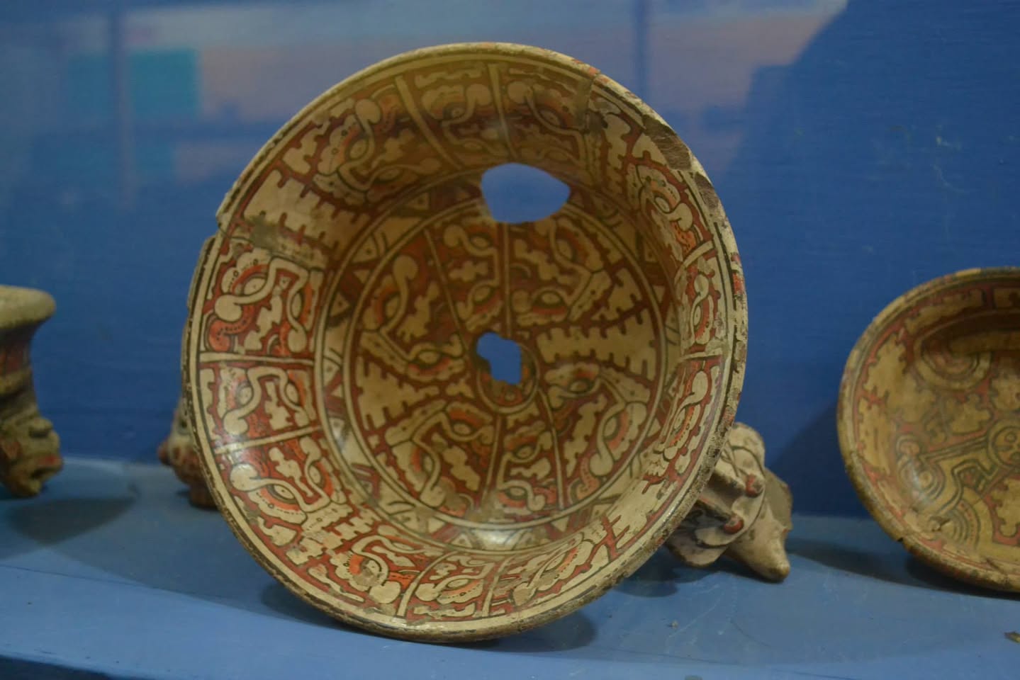 Pre-Columbian decorated bowl