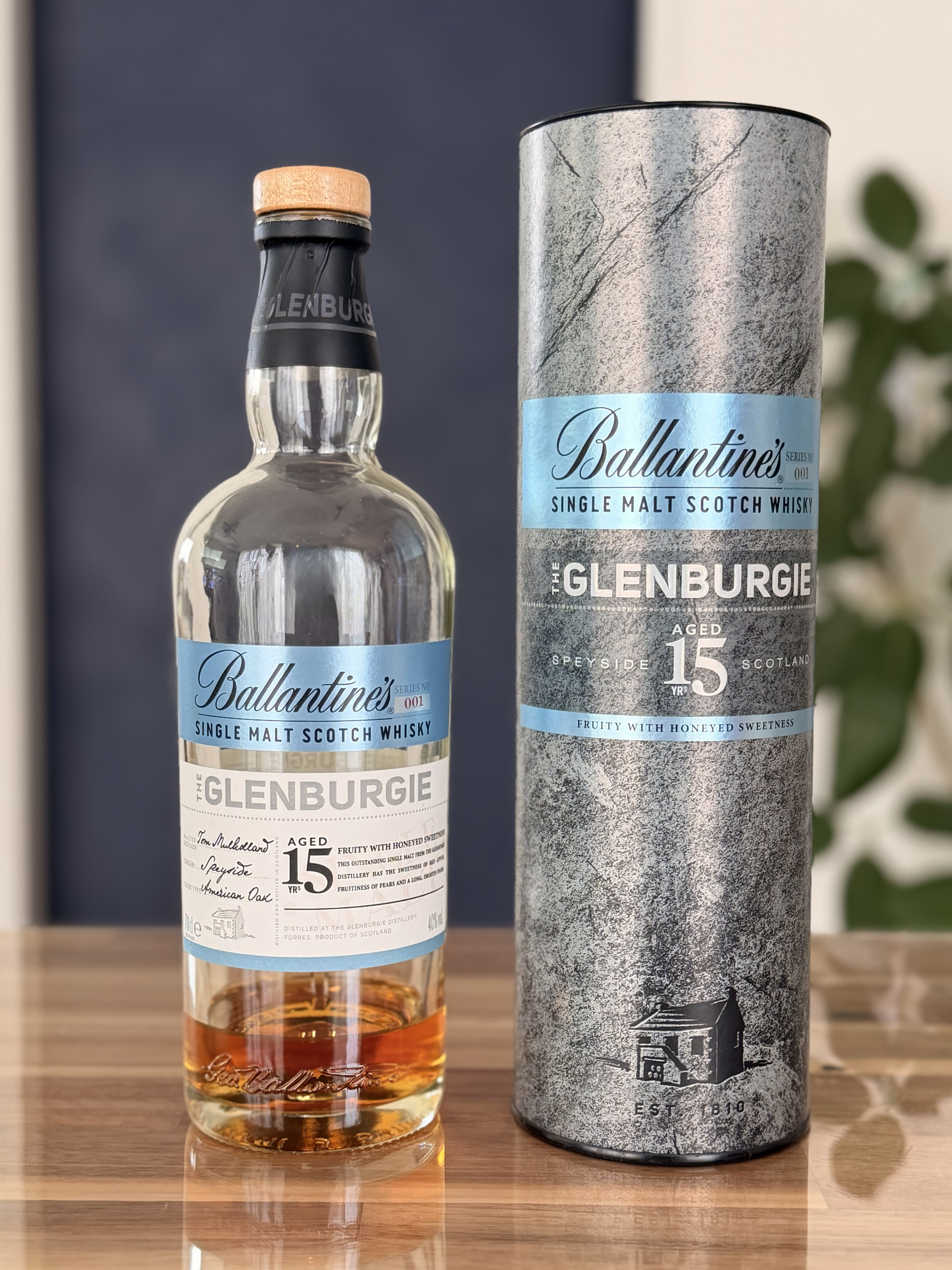 Ballantine's Glenburgie 15年シングルモルト
