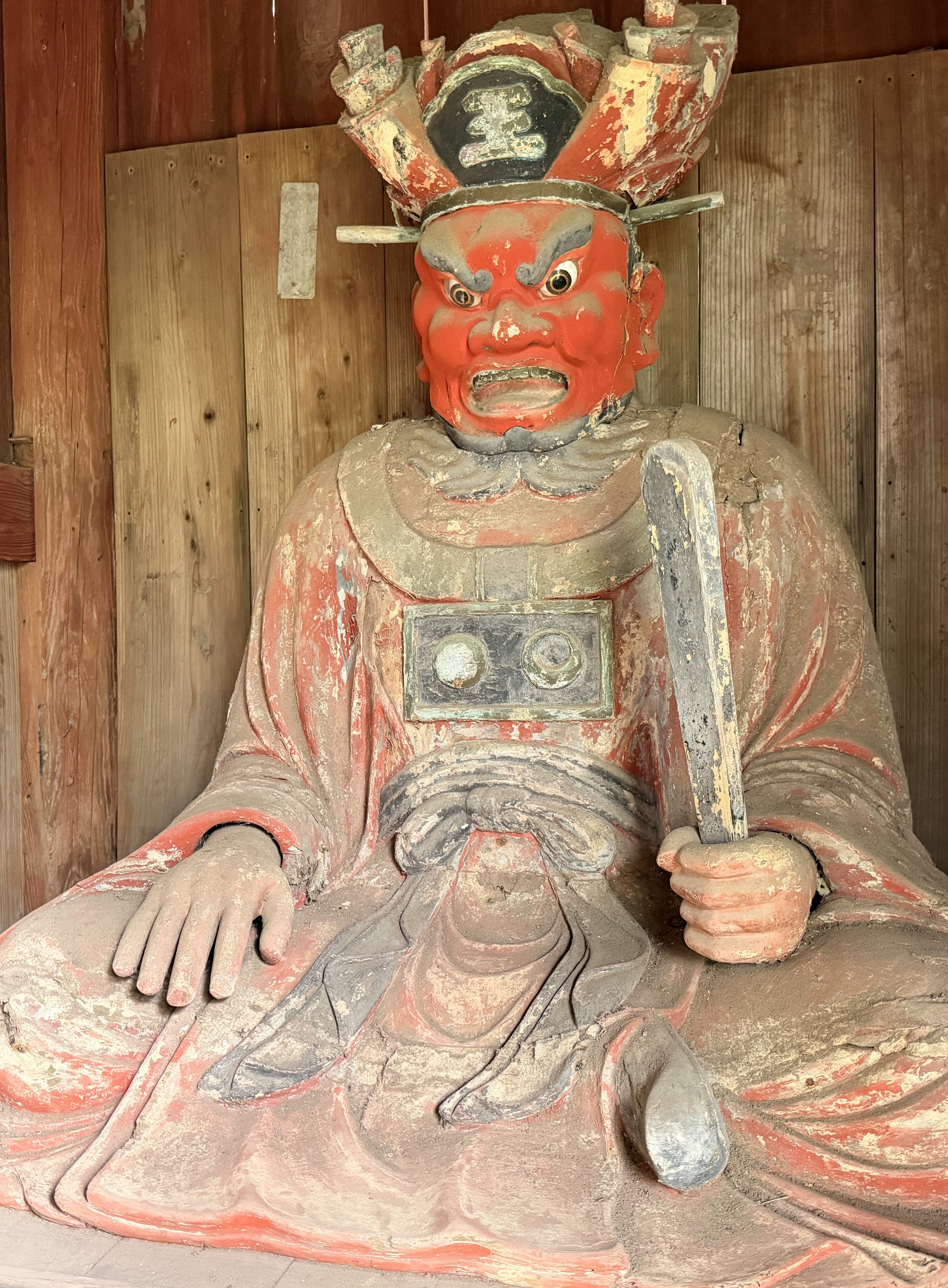 笠森観音の仁王像